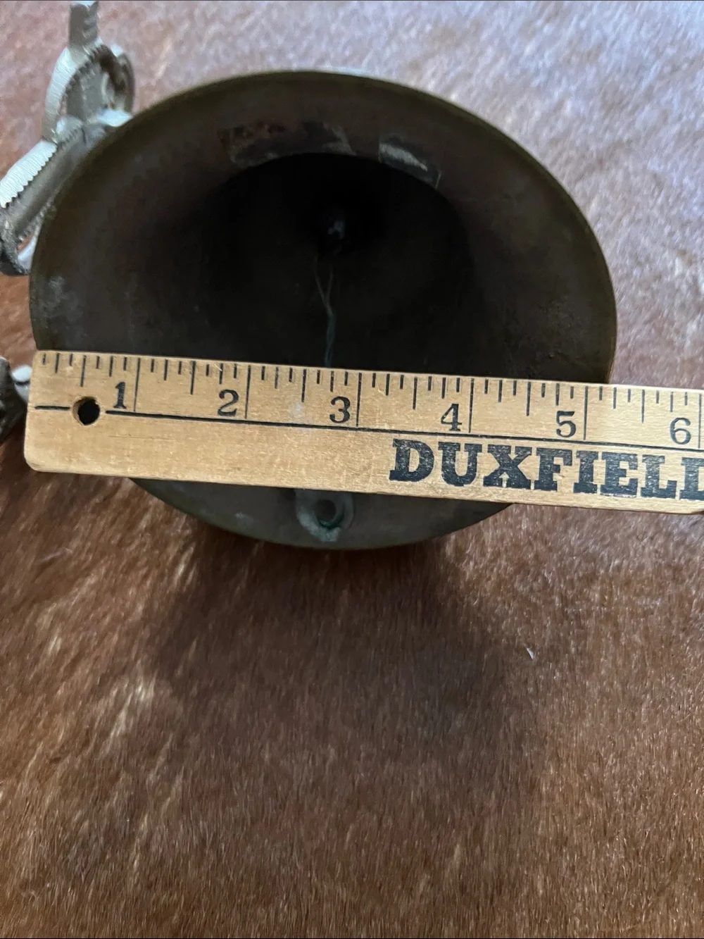 Brass Anchor Wall Bell - Nautical Home Accent